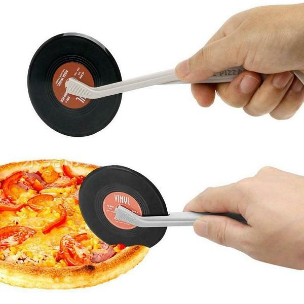 Vintage Vinyl Record Pizza Cutter