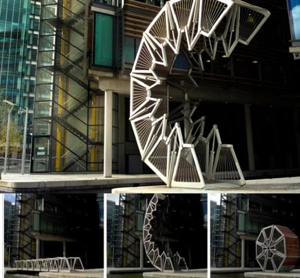 Heatherwick's Rolling Bridge, UK