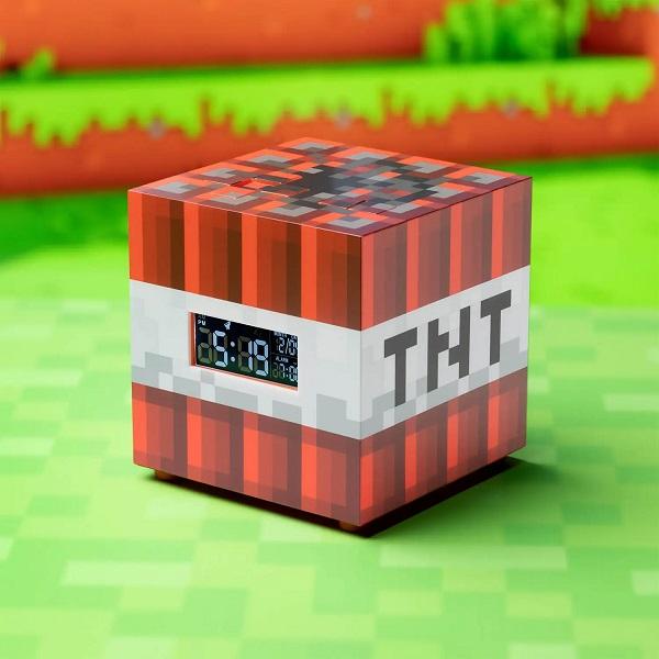 Minecraft TNT Block Alarm Clock