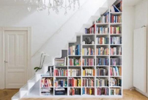 Bookcase Under Staircase