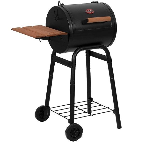 Char-Griller E1515 Patio Pro Charcoal Grill, Black