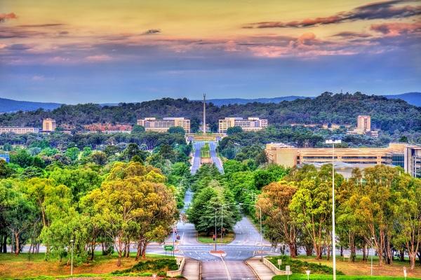 Canberra, Australia - Air quality index: 3