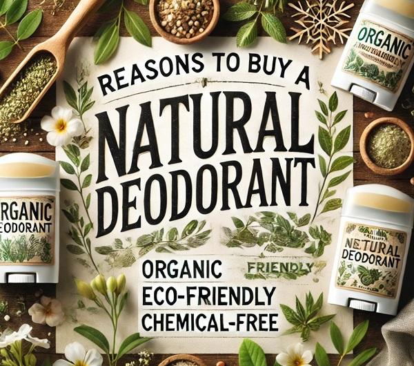 Ten Great Reasons to Buy a Natural Deodorant